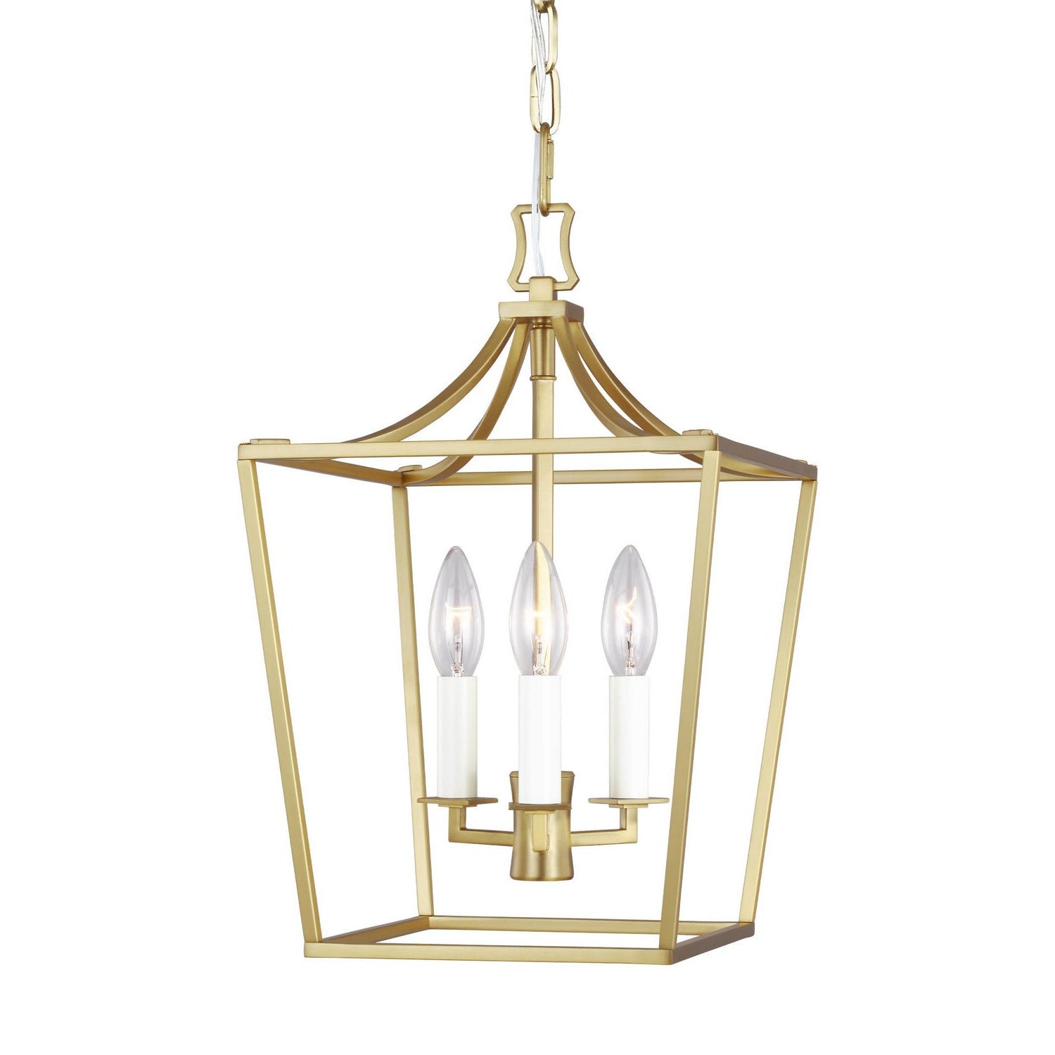 Visual Comfort Studio - CC1433BBS - Three Light Mini Lantern - Southold - Burnished Brass