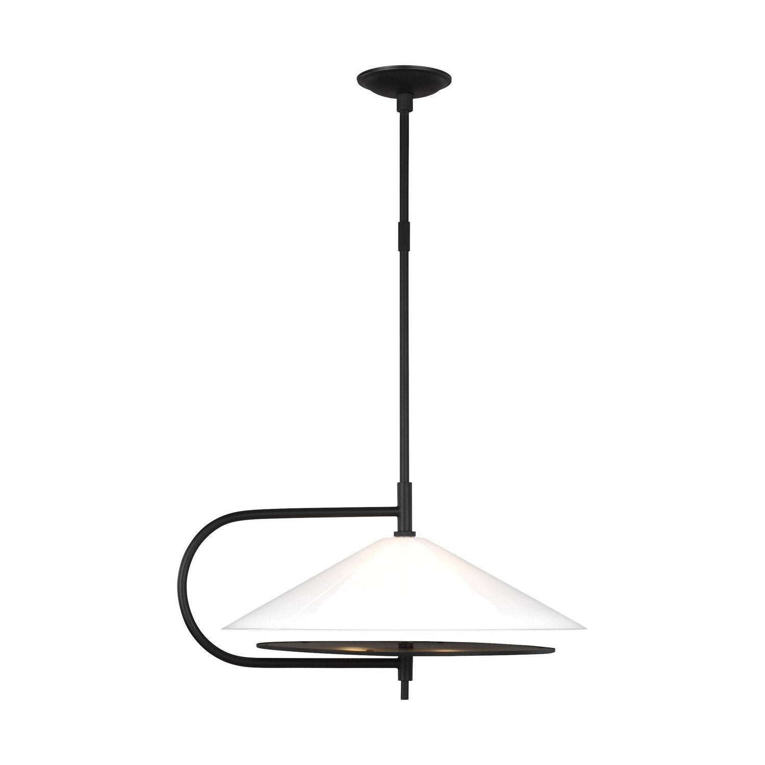 Visual Comfort Studio - KP1071MBK - Two Light Pendant - Gesture - Midnight Black