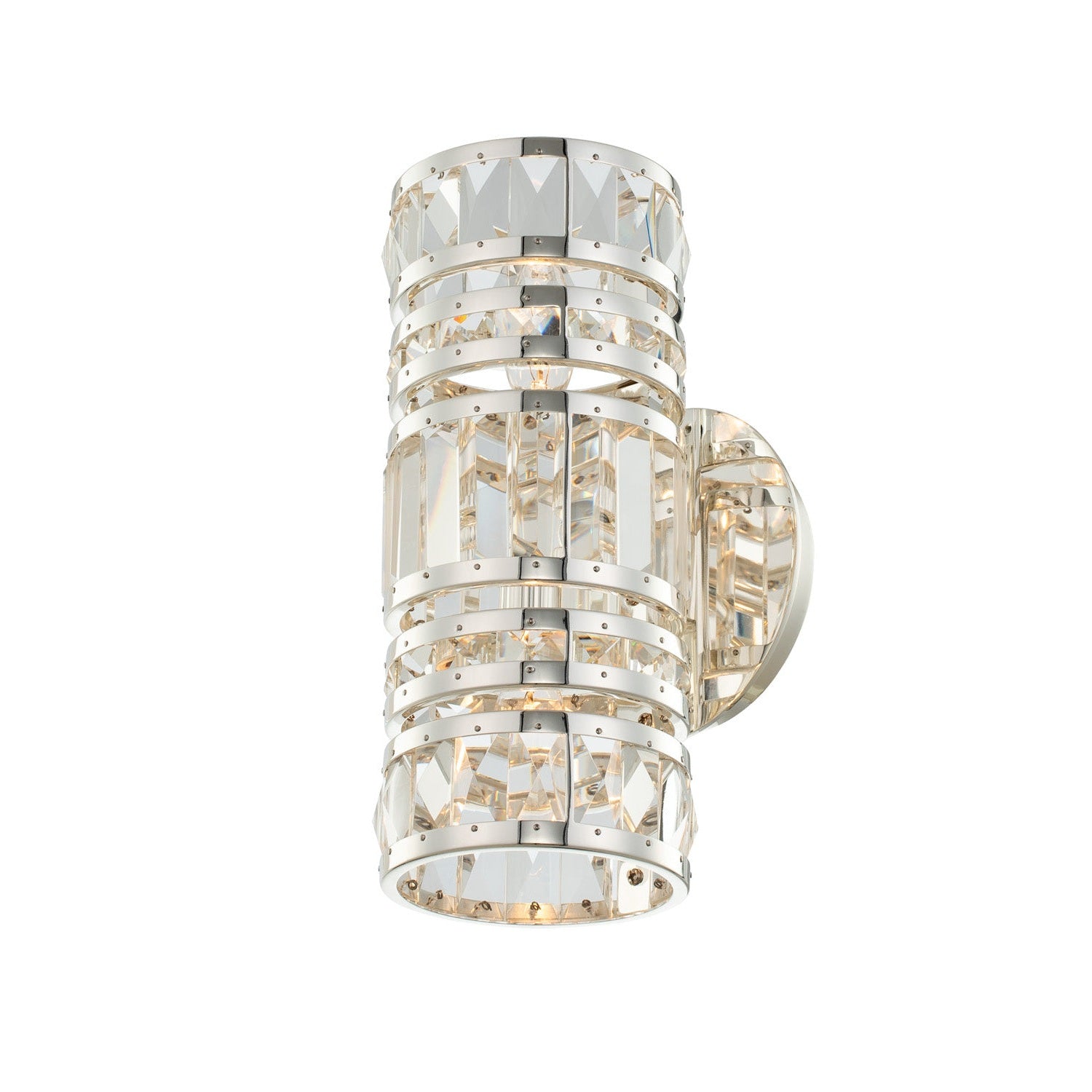 Allegri - 037021-014-FR001 - Two Light Wall Sconce - Strato - Polished Silver