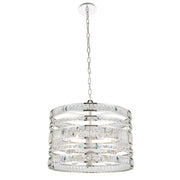 Allegri - 037054-014-FR001 - Three Light Pendant - Strato - Polished Silver