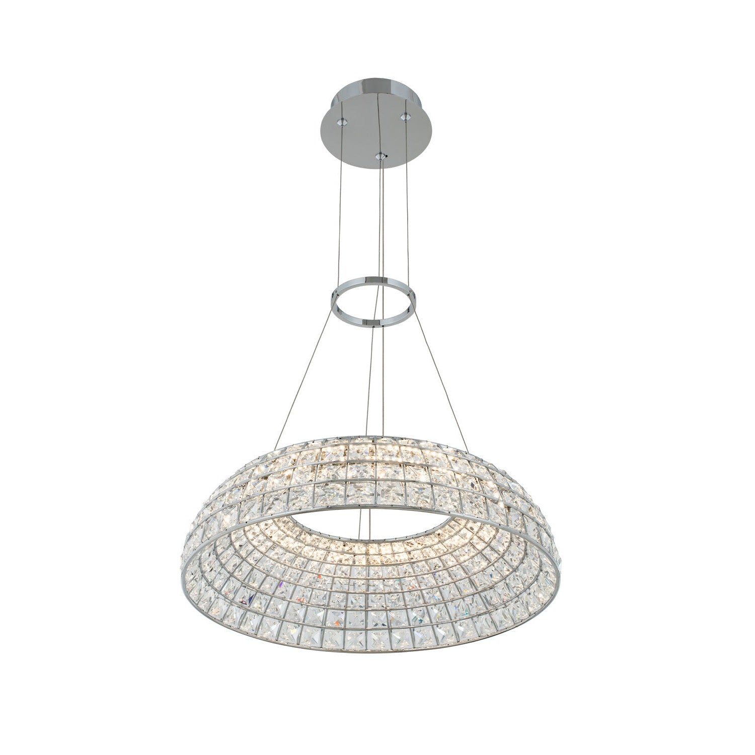 Allegri - 037555-010-FR001 - LED Pendant - Nuvole - Chrome