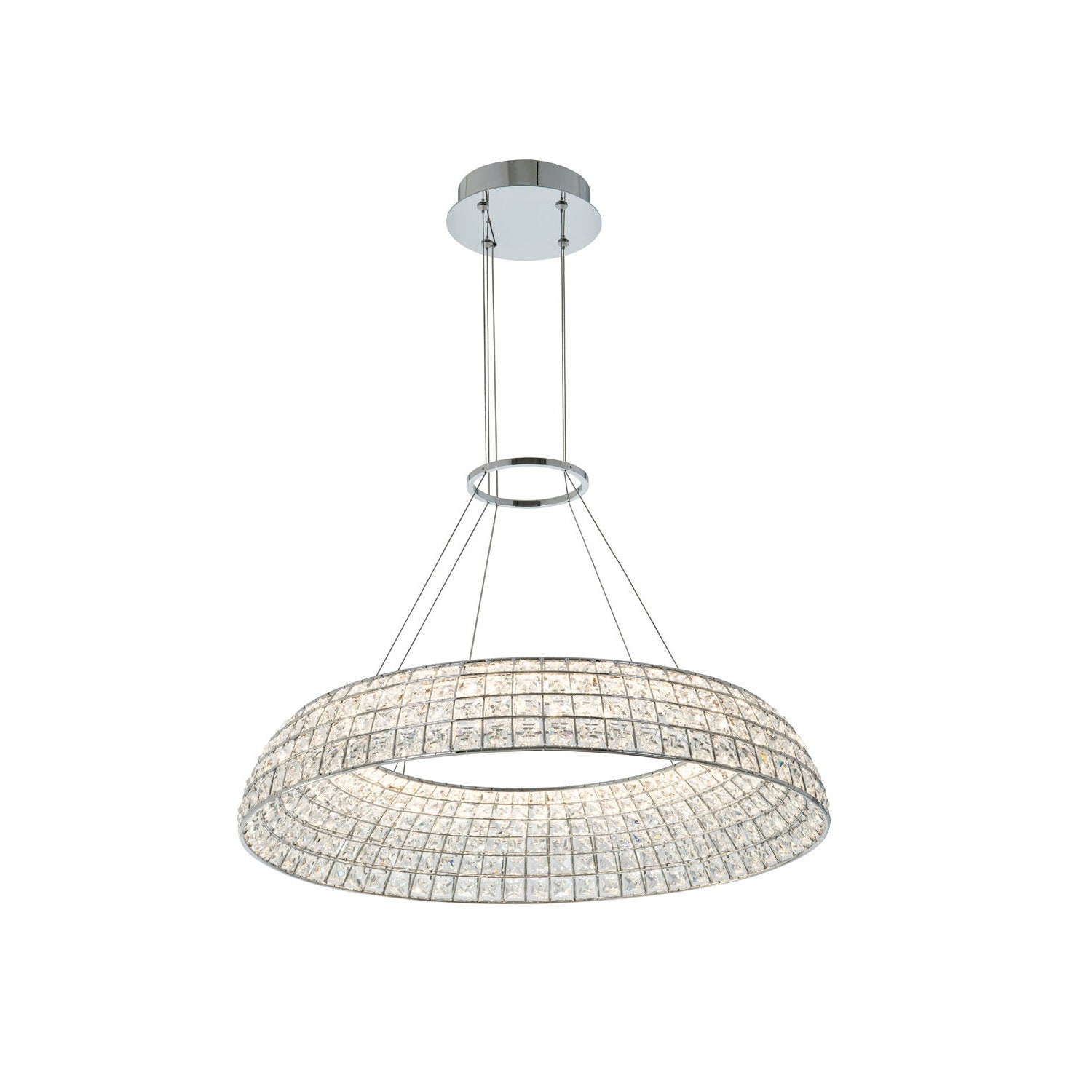 Allegri - 037556-010-FR001 - LED Pendant - Nuvole - Chrome