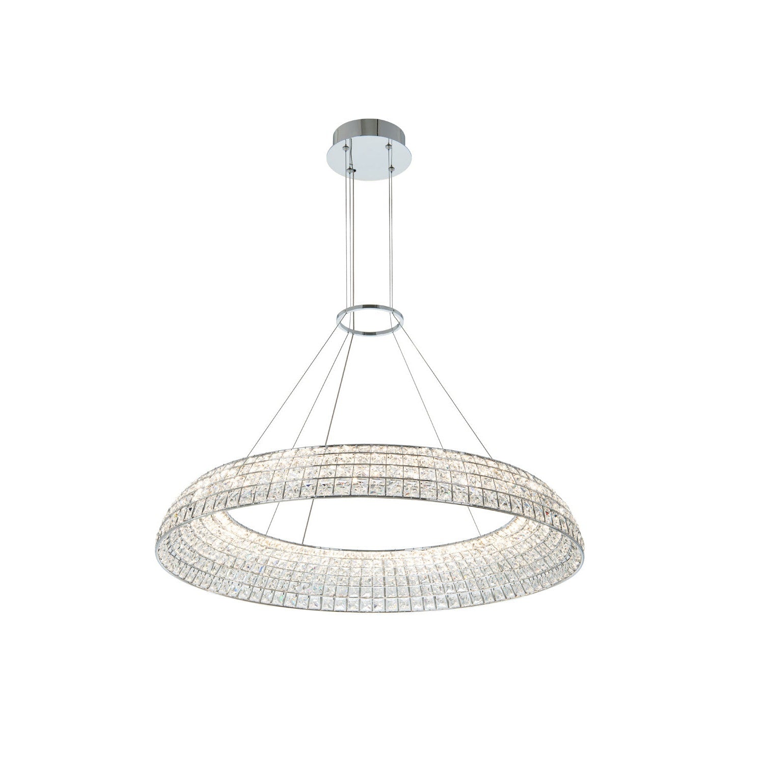 Allegri - 037557-010-FR001 - LED Pendant - Nuvole - Chrome