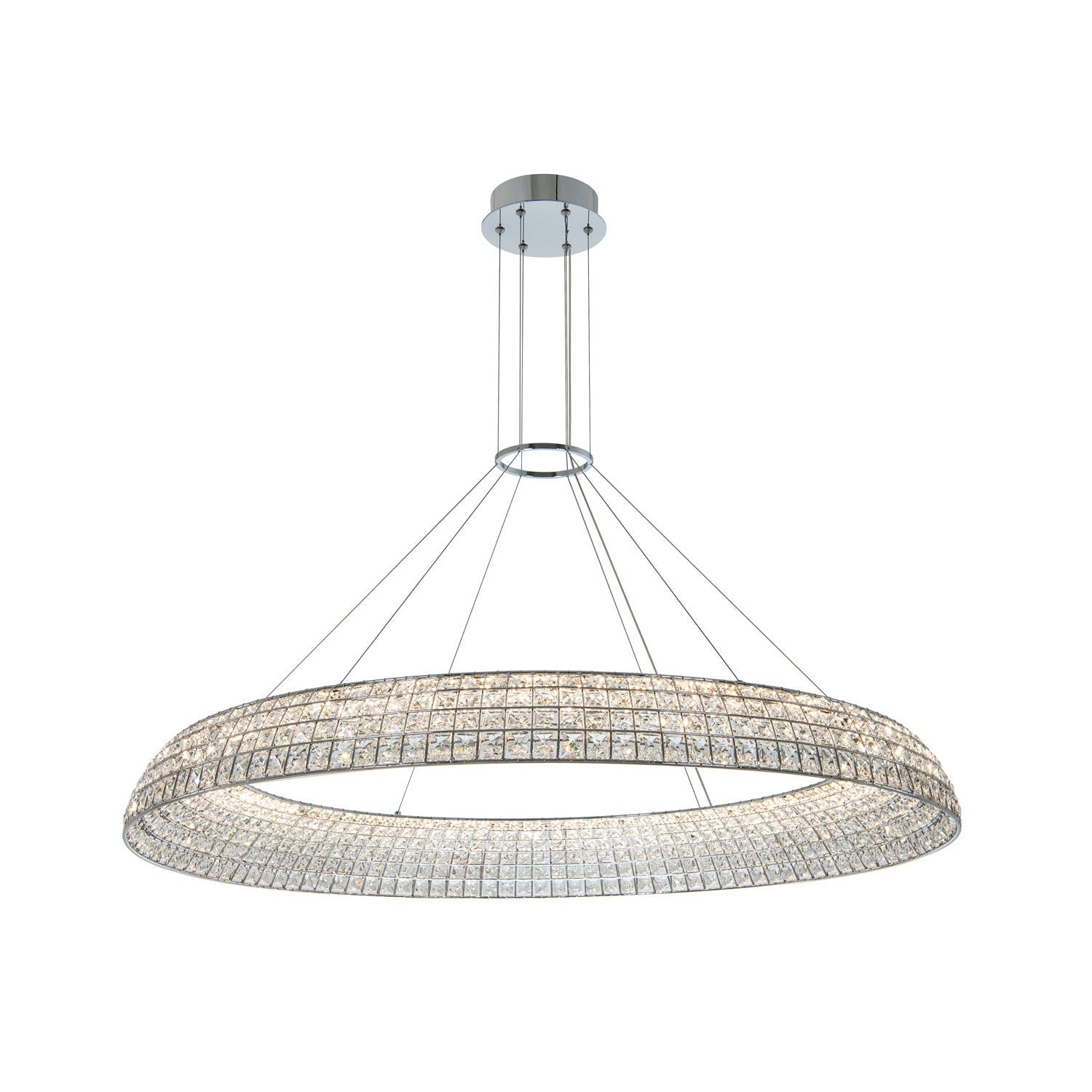 Allegri - 037558-010-FR001 - LED Pendant - Nuvole - Chrome