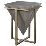 Uttermost - 25123 - Accent Table - Bertrand - Aged Gold