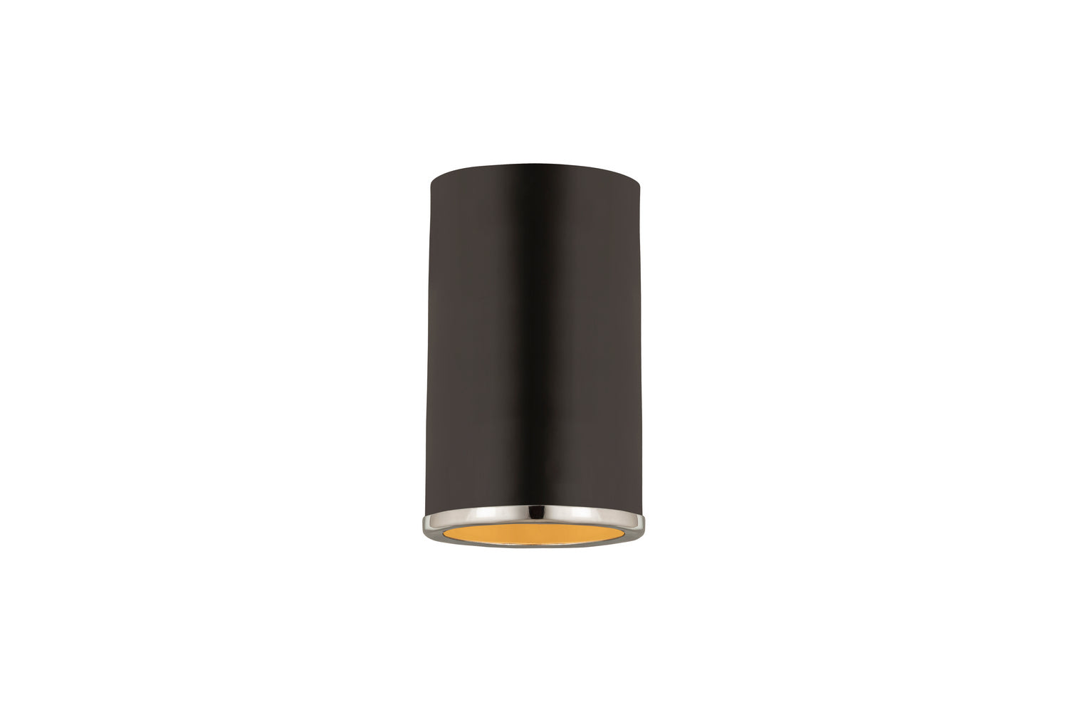 Z-Lite - 2303F1-MB-CH - One Light Flush Mount - Arlo - Matte Black + Chrome