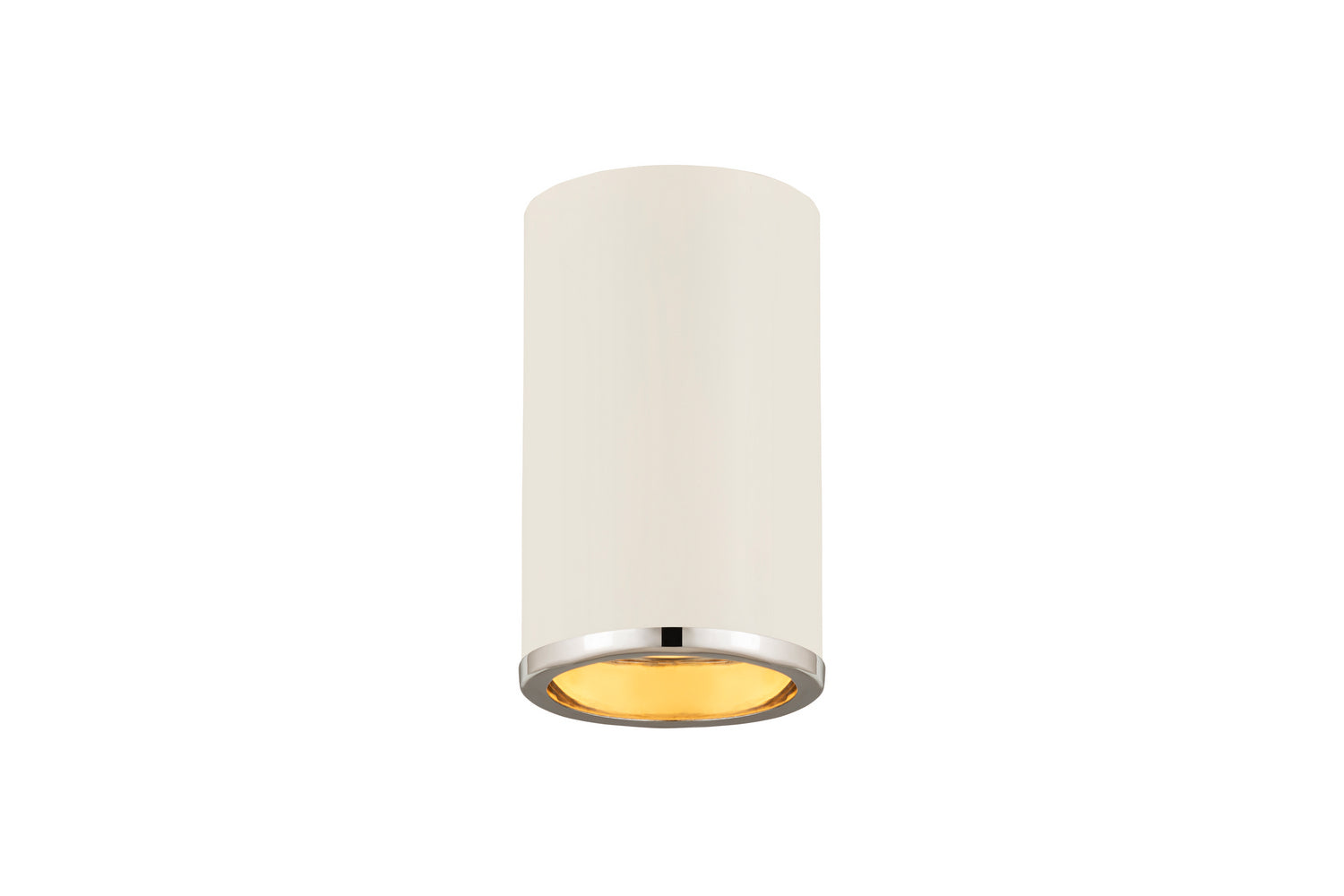 Z-Lite - 2303F1-MW-CH - One Light Flush Mount - Arlo - Matte White + Chrome