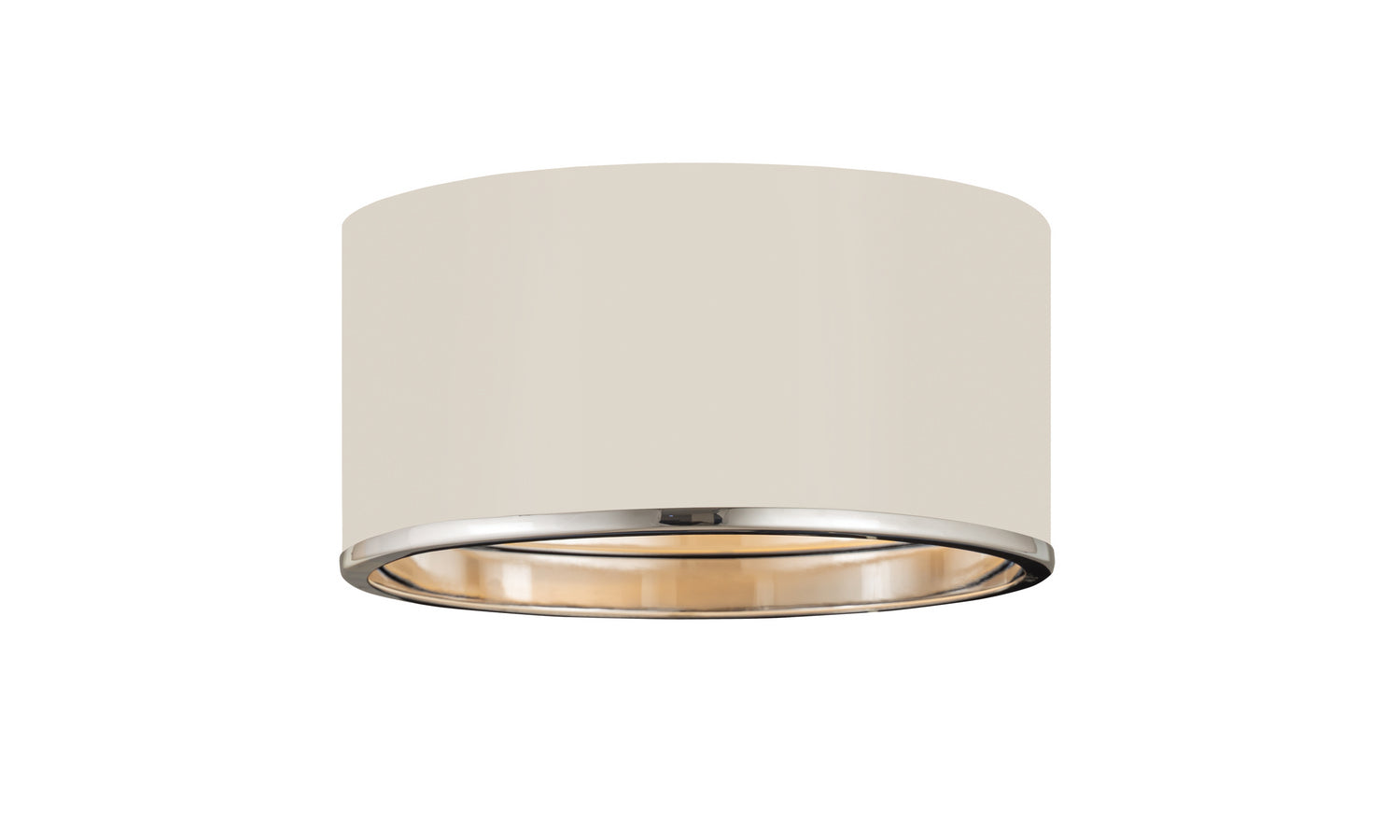 Z-Lite - 2303F2-MW-CH - Two Light Flush Mount - Arlo - Matte White + Chrome
