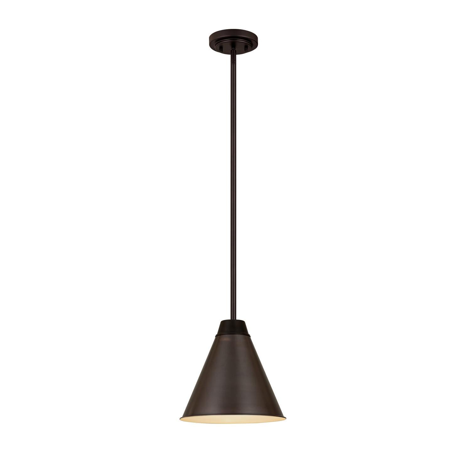 Z-Lite - 6011P12-BP - One Light Pendant - Eaton - Bronze Plate