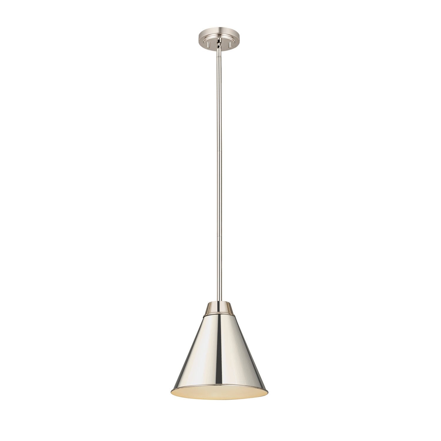 Z-Lite - 6011P12-PN - One Light Pendant - Eaton - Polished Nickel