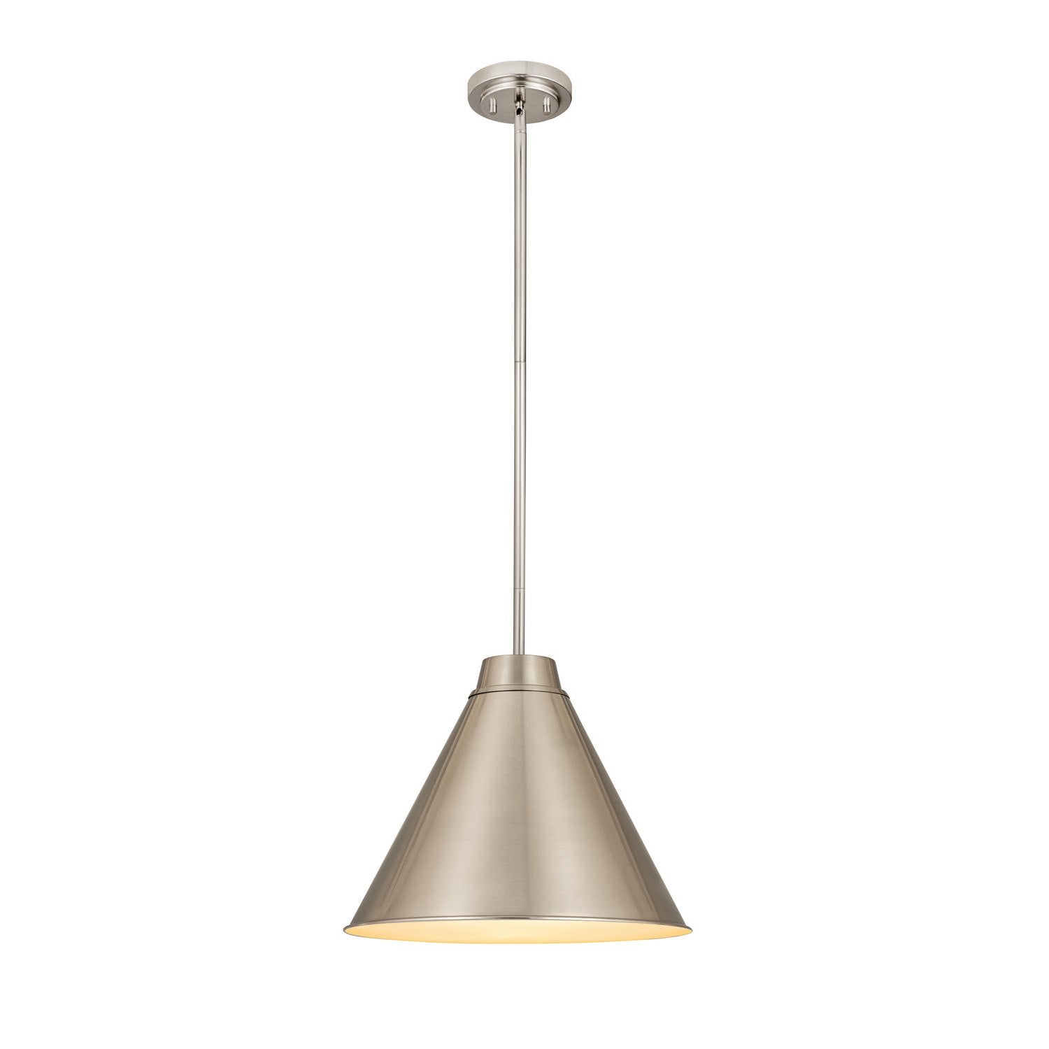 Z-Lite - 6011P18-BN - One Light Pendant - Eaton - Brushed Nickel
