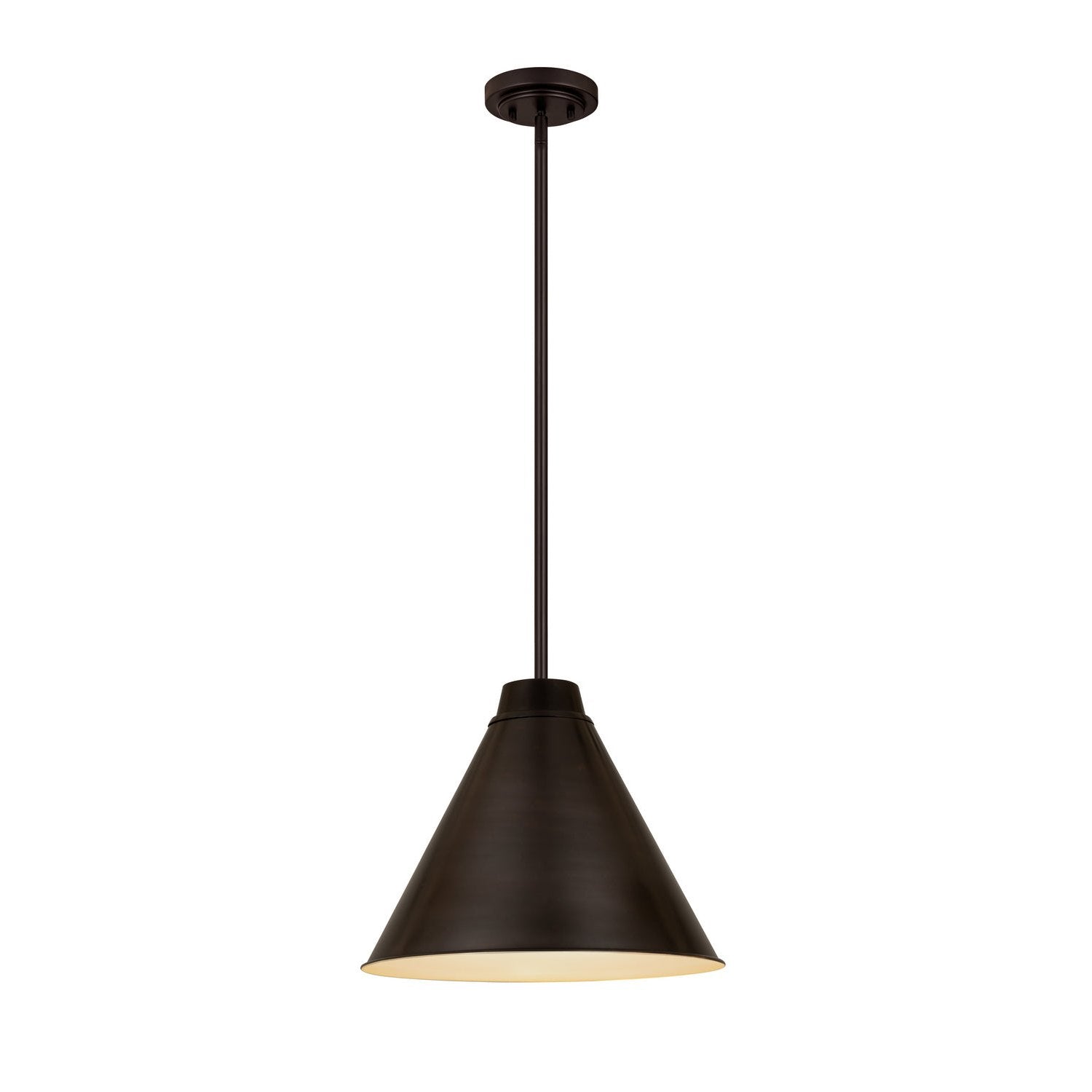 Z-Lite - 6011P18-BP - One Light Pendant - Eaton - Bronze Plate
