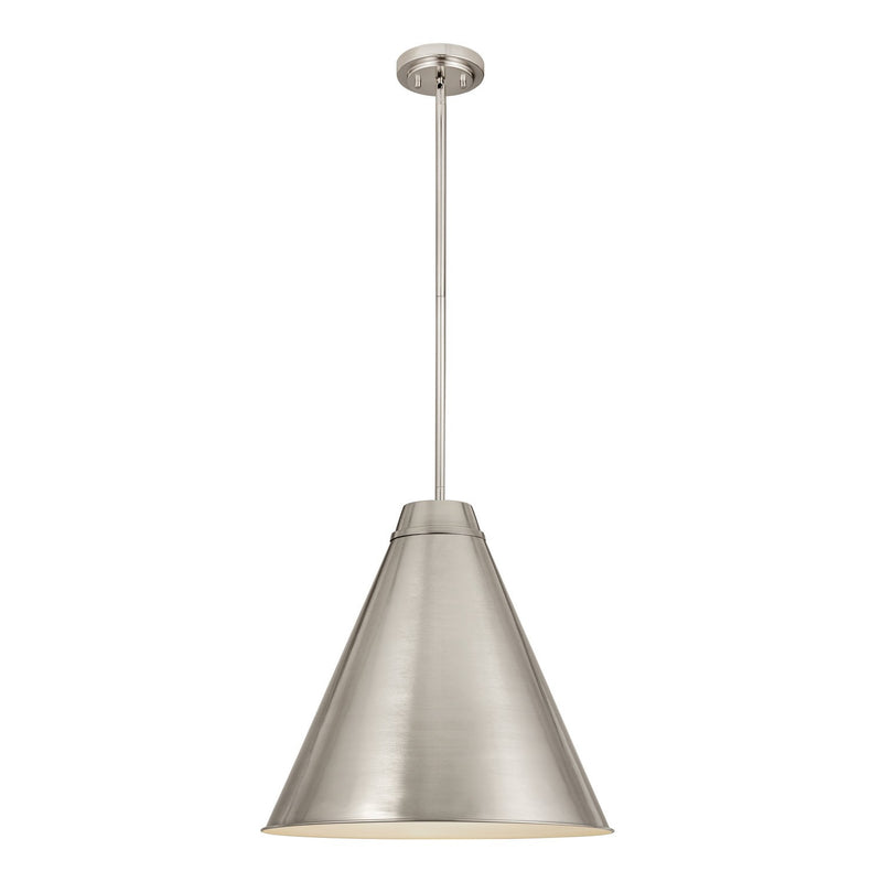 Z-Lite - 6011P24-BN - One Light Pendant - Eaton - Brushed Nickel