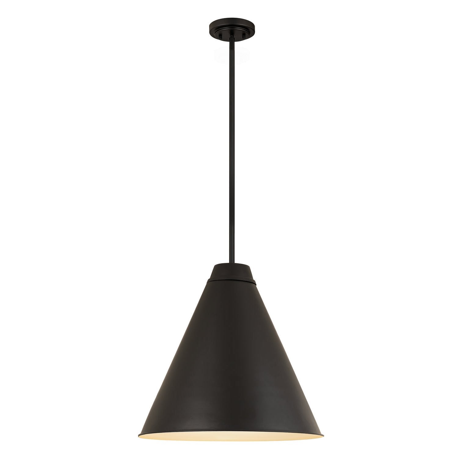 Z-Lite - 6011P24-MB - One Light Pendant - Eaton - Matte Black