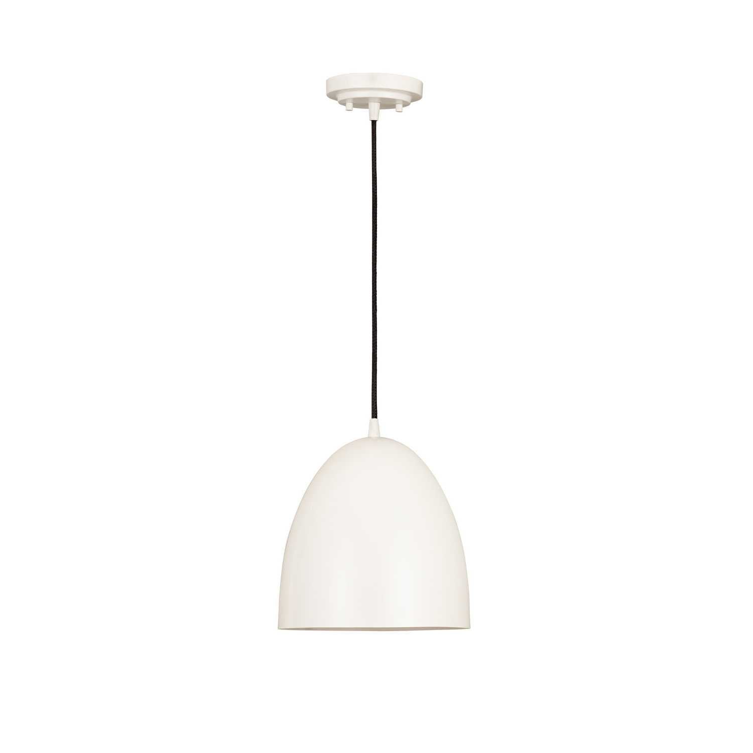 Z-Lite - 6012P9-SWH - One Light Pendant - Z-Studio - Satin White