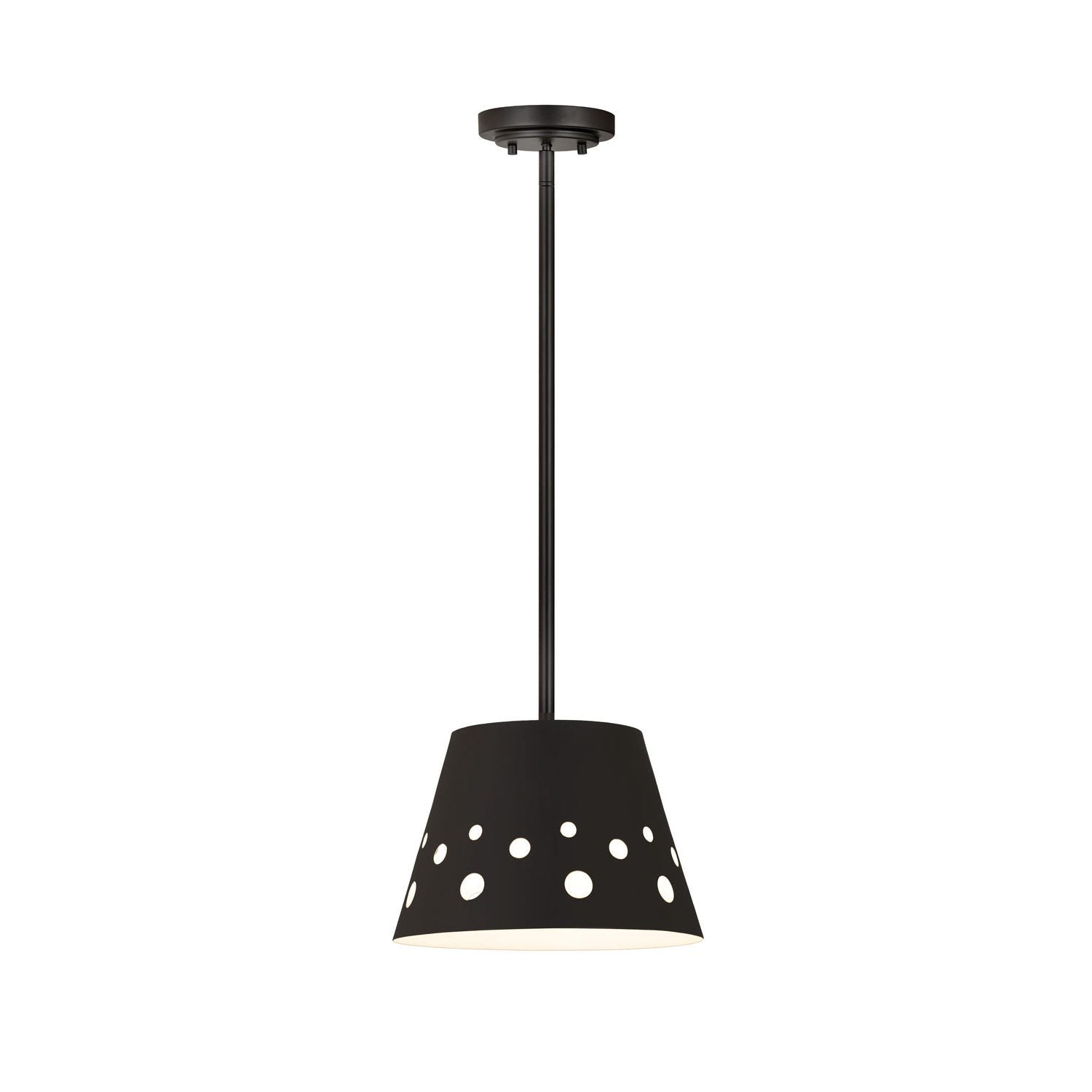 Z-Lite - 6014-12MB - One Light Pendant - Katie - Matte Black