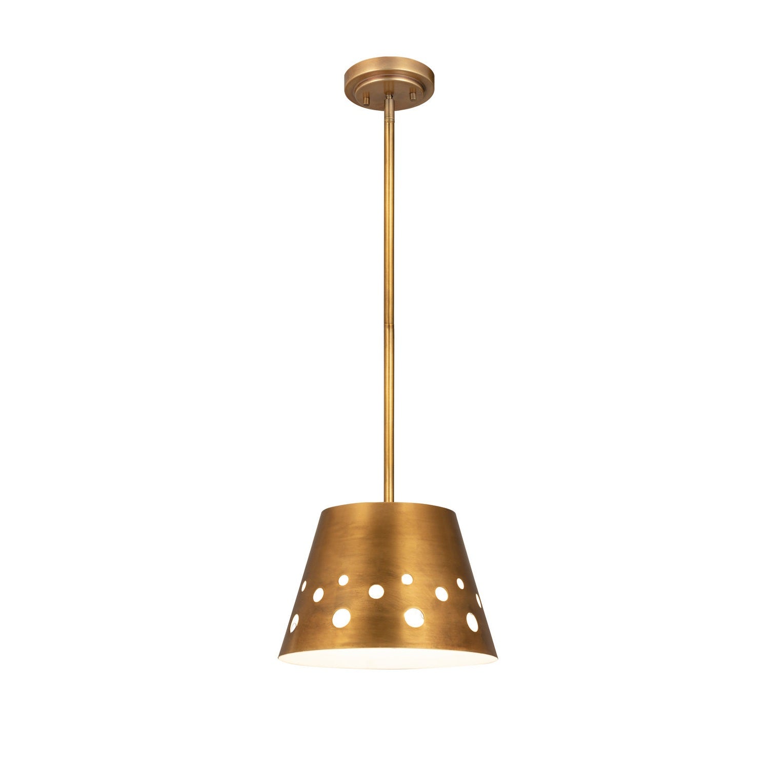 Z-Lite - 6014-12RB - One Light Pendant - Katie - Rubbed Brass