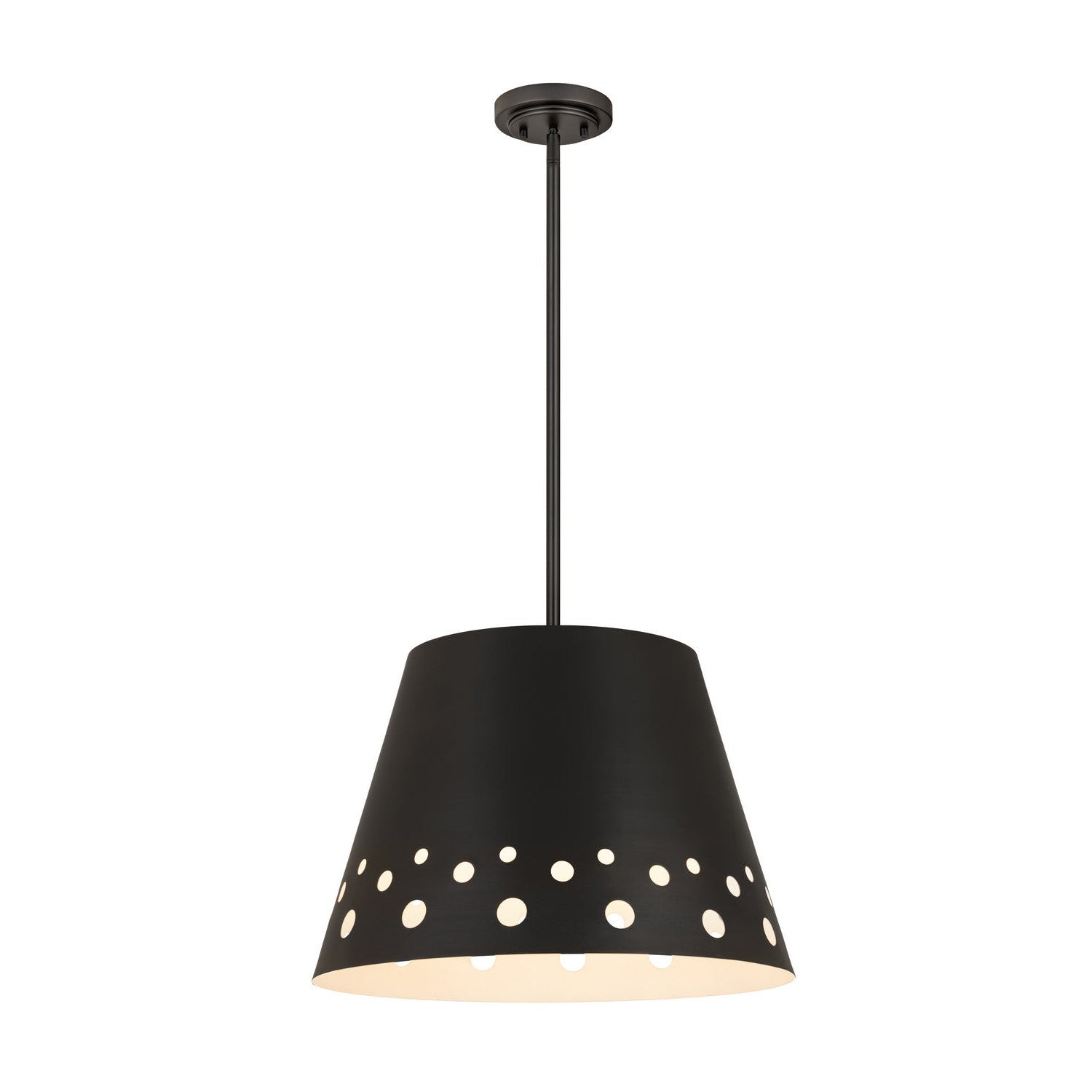Z-Lite - 6014-18MB - One Light Chandelier - Katie - Matte Black