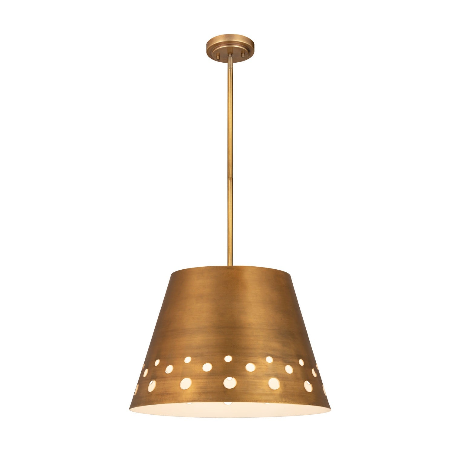 Z-Lite - 6014-18RB - One Light Chandelier - Katie - Rubbed Brass