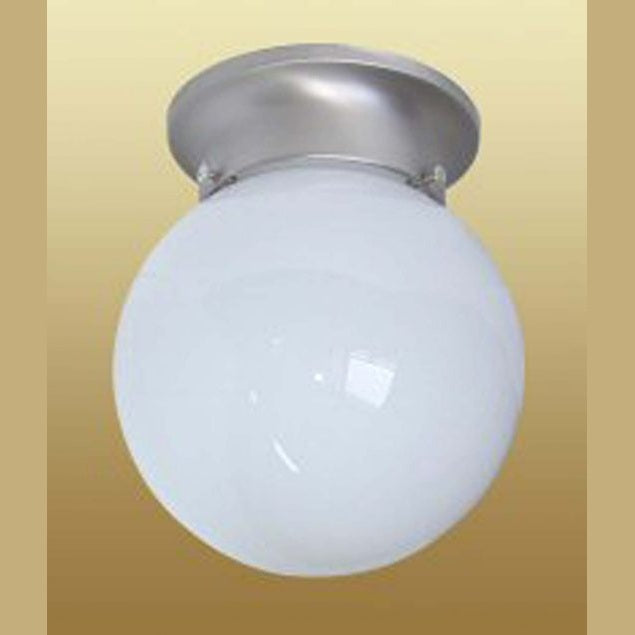 Capital Lighting - 5569MN - One Light Flush Mount - Globe - Matte Nickel