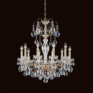 Schonbek - ST1946N-211H - Ten Light Chandelier - Sonatina - Aurelia