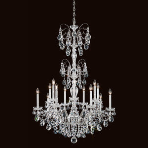 Schonbek - ST1952N-40H - 14 Light Chandelier - Sonatina - Polished Silver