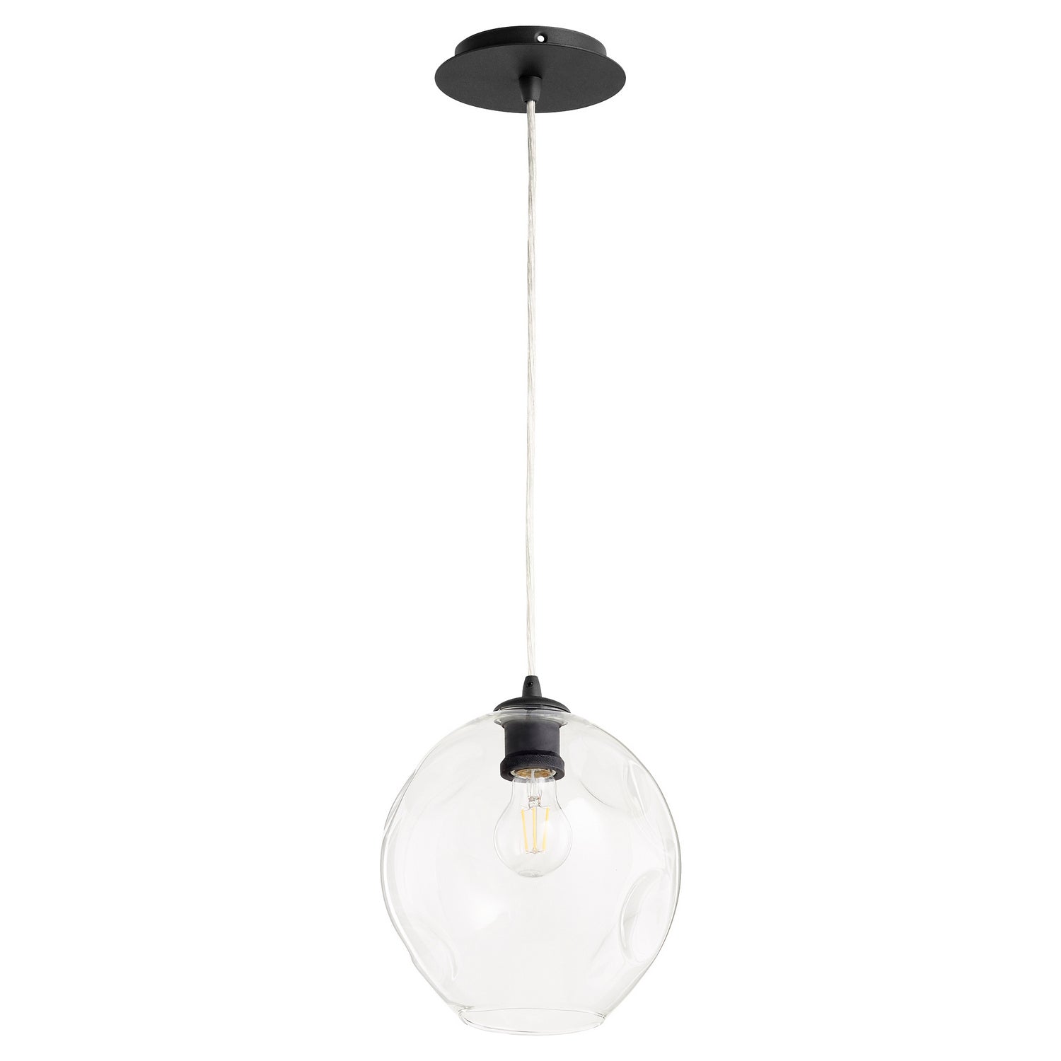Quorum - 61-69 - One Light Pendant - Numen - Textured Black
