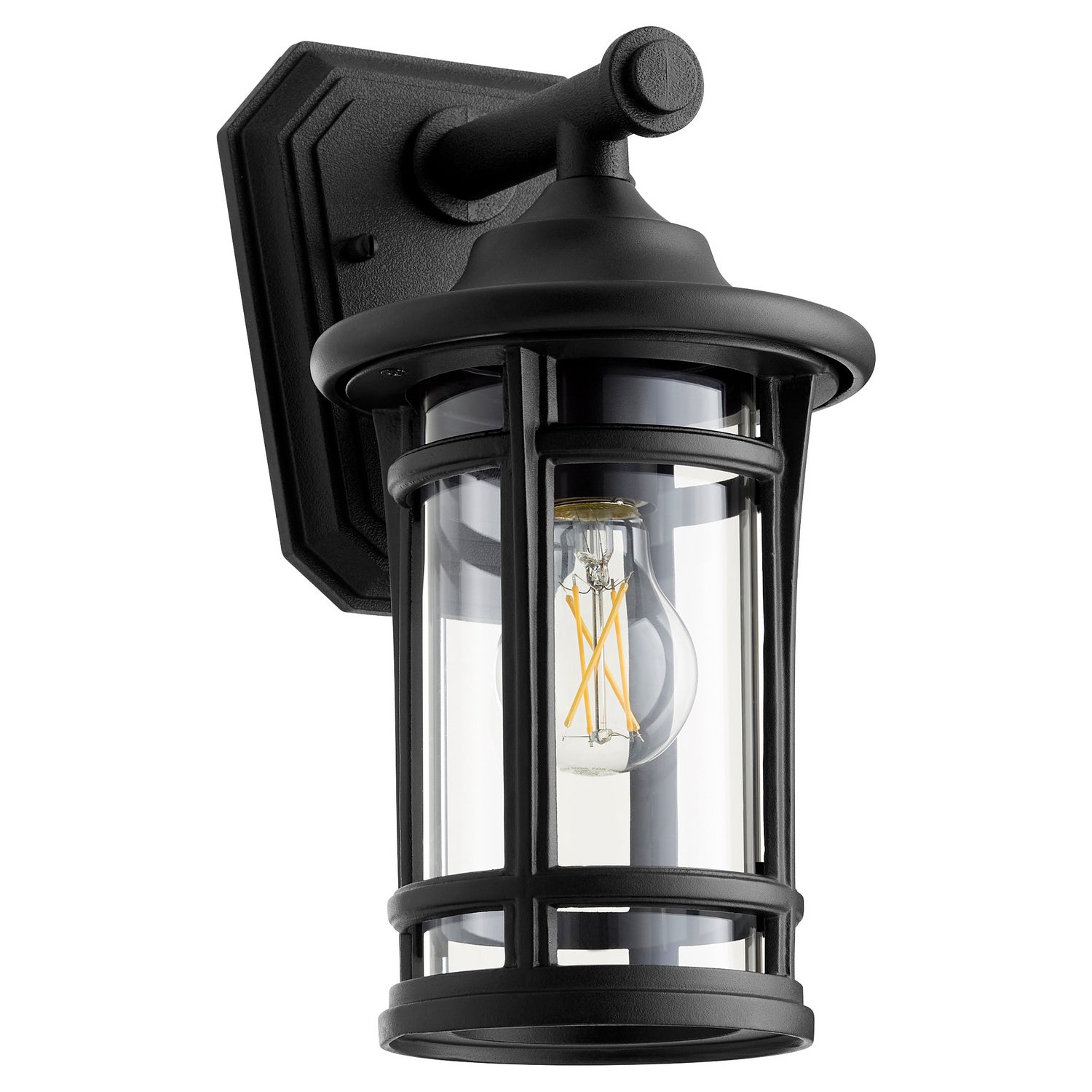 Quorum - 718-12-69 - One Light Outdoor Lantern - Haley - Textured Black