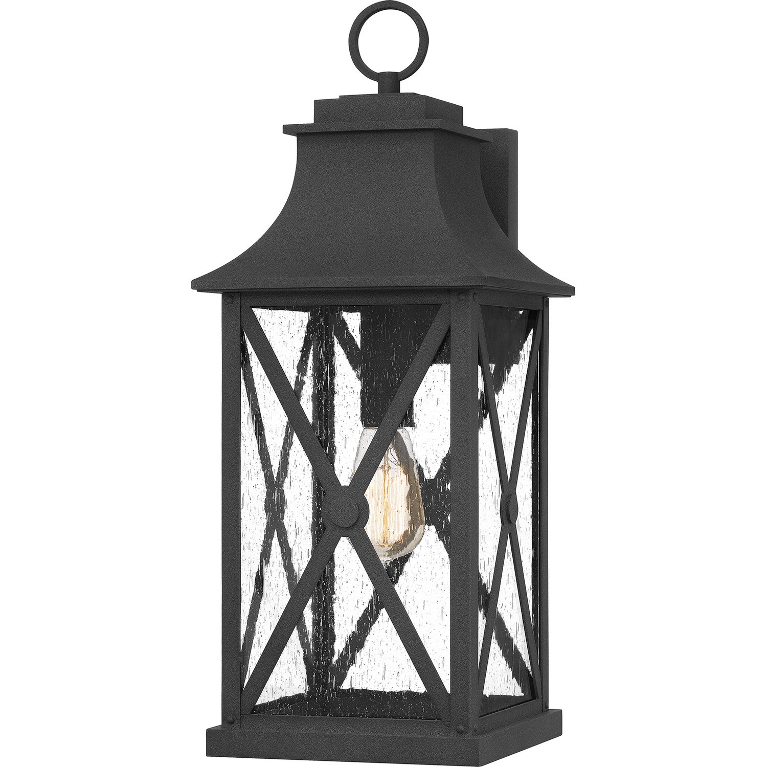 Quoizel - ELB8409MB - One Light Outdoor Wall Mount - Ellerbee - Mottled Black