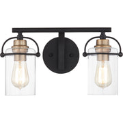 Quoizel - EMR8602MBK - Two Light Bath - Emerson - Matte Black