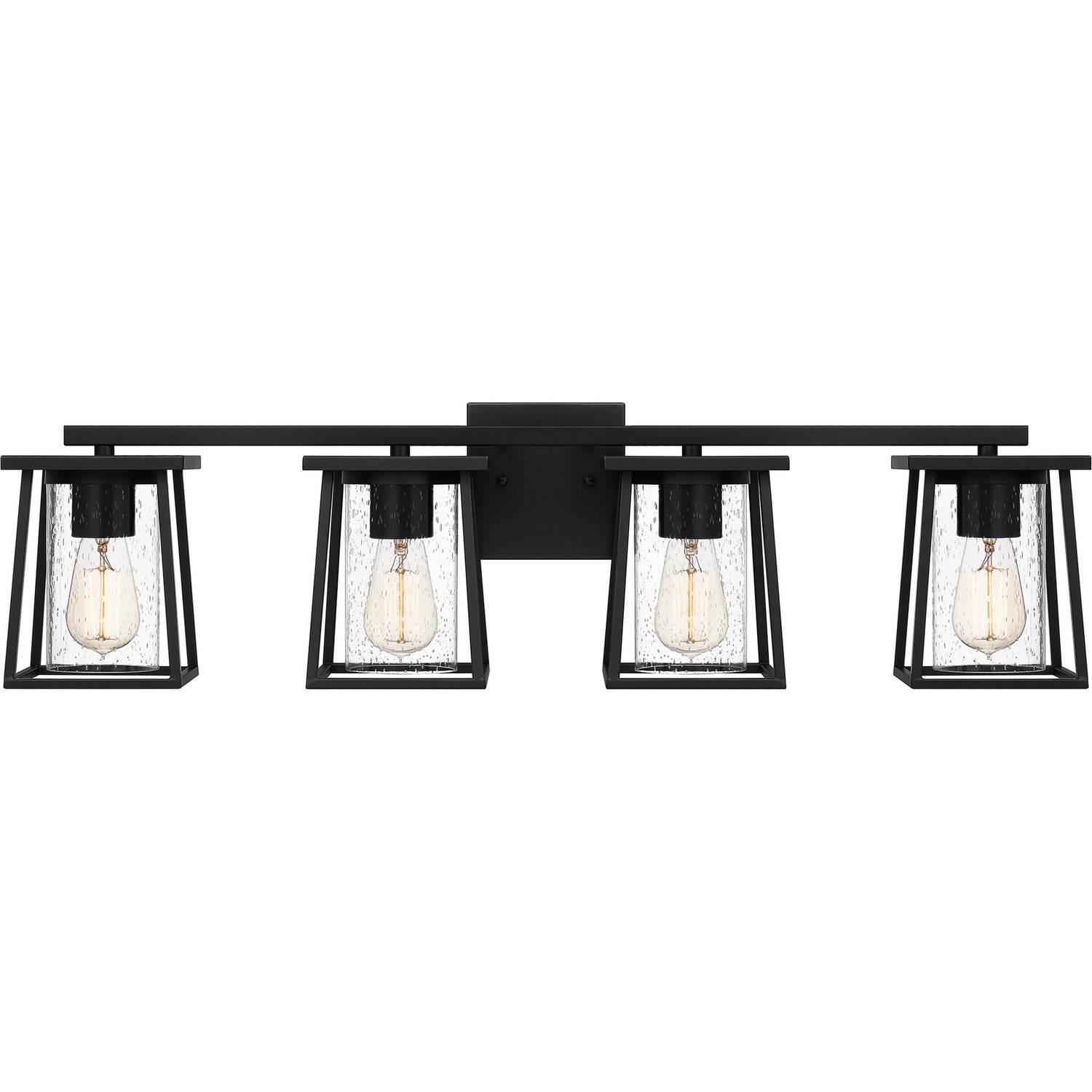 Quoizel - LDG8633MBK - Four Light Bath - Lodge - Matte Black