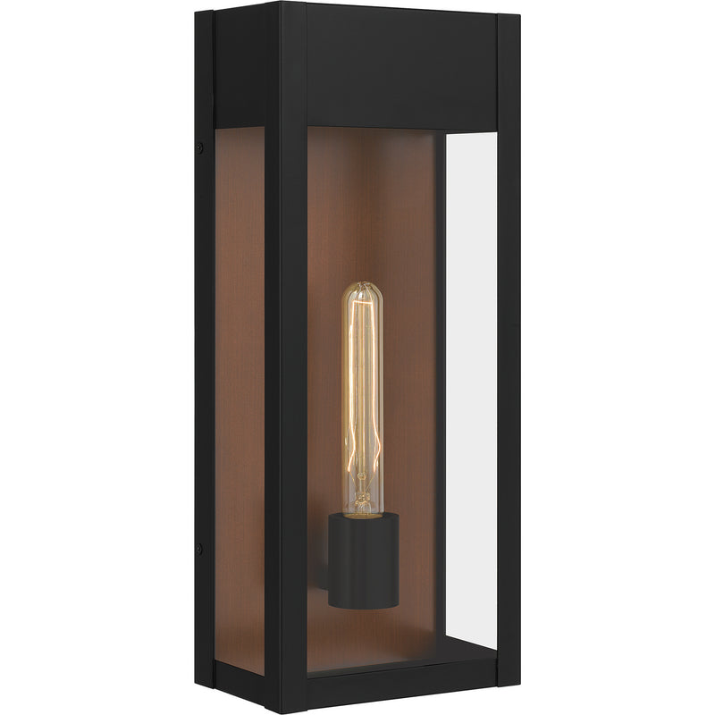 Quoizel - MAE8408MBK - One Light Outdoor Wall Mount - Maren - Matte Black