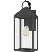 Quoizel - TPE8408MB - One Light Outdoor Wall Mount - Thorpe - Mottled Black