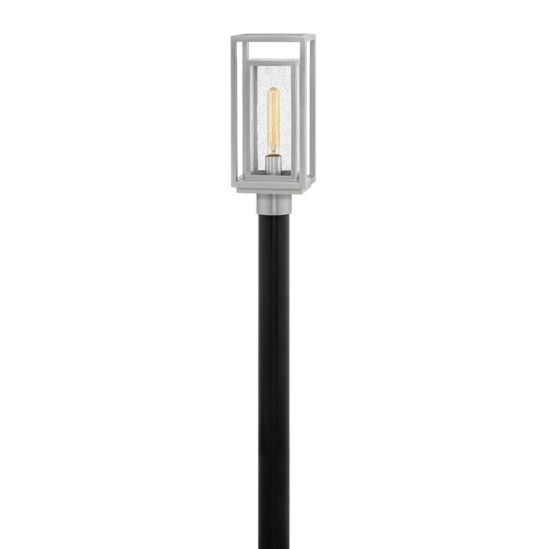Hinkley - 1001SI-LL - LED Post Top or Pier Mount Lantern - Republic - Satin Nickel