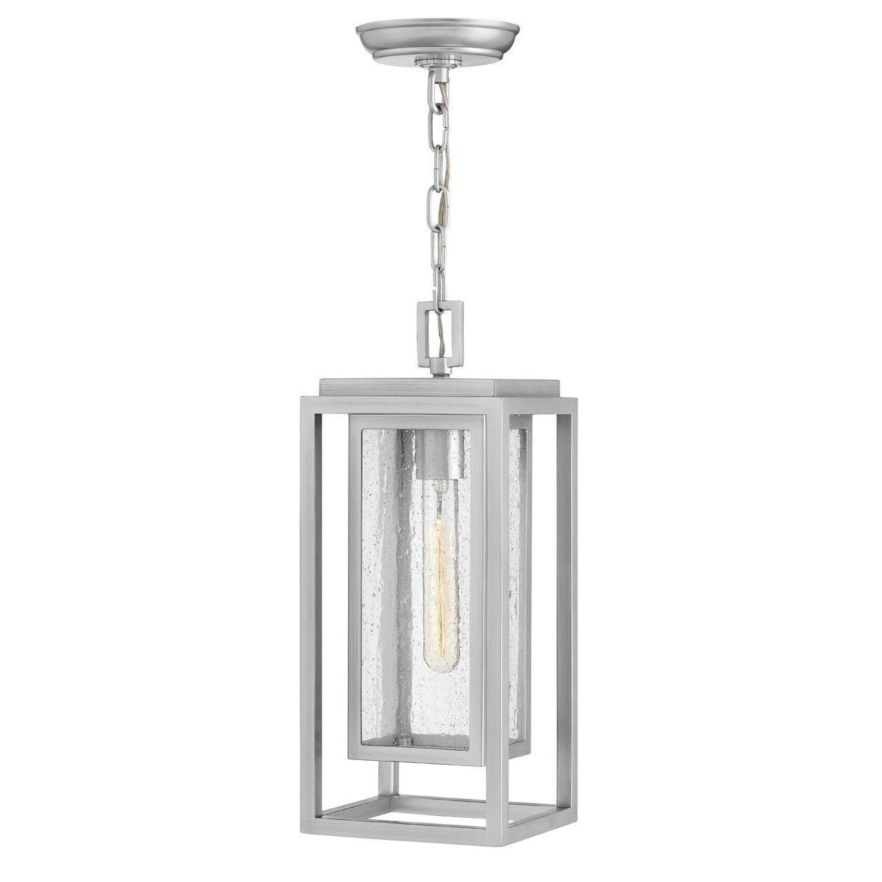 Hinkley - 1002SI-LL - LED Hanging Lantern - Republic - Satin Nickel