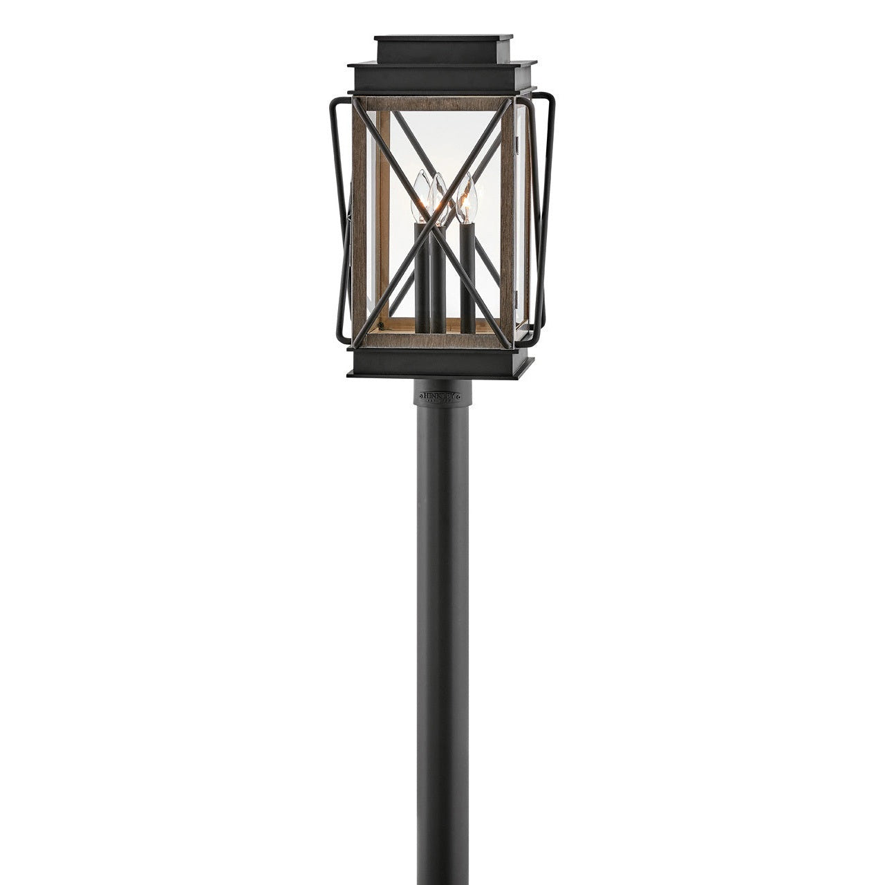 Hinkley - 11191BK - LED Post Top or Pier Mount - Montecito - Black