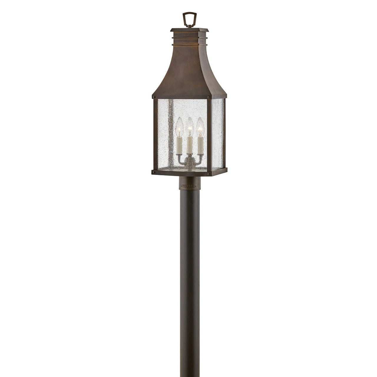 Hinkley - 17461BLC - LED Post Top or Pier Mount - Beacon Hill - Blackened Copper