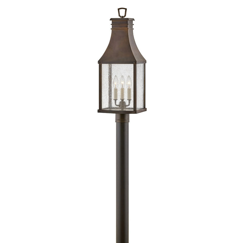 Hinkley - 17461BLC - LED Post Top or Pier Mount - Beacon Hill - Blackened Copper