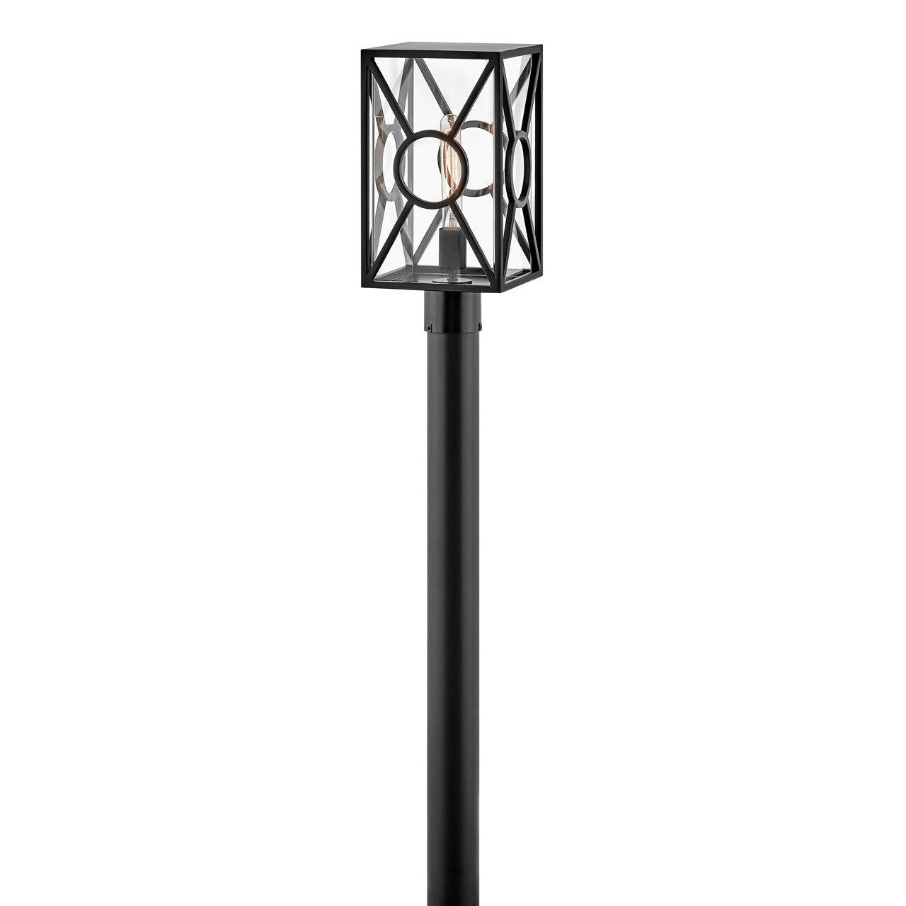 Hinkley - 18371BK - LED Post Top or Pier Mount - Brixton - Black