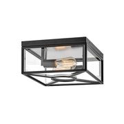 Hinkley - 18373BK - LED Flush Mount - Brixton - Black