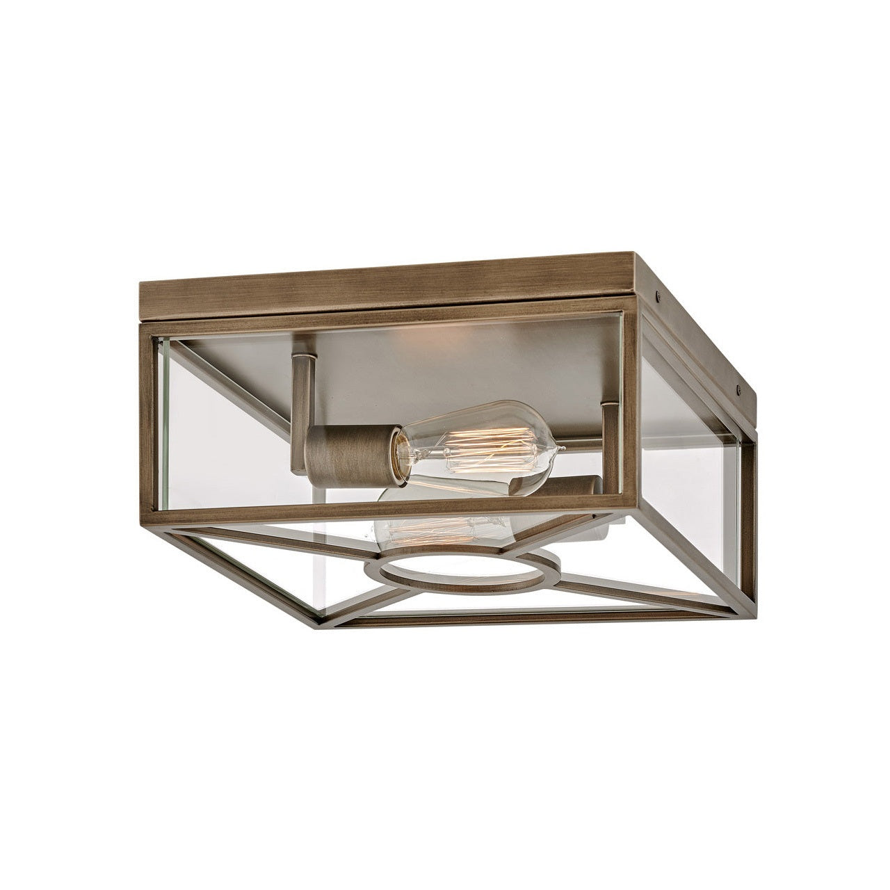 Hinkley - 18373BU - LED Flush Mount - Brixton - Burnished Bronze