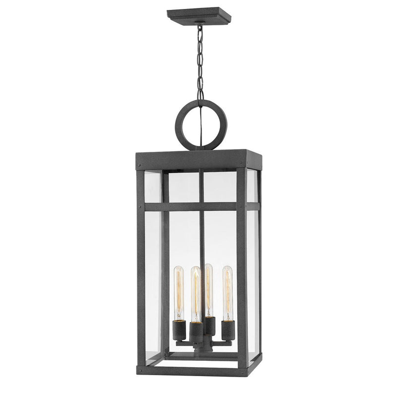 Hinkley - 2808DZ-LL - LED Chandelier - Porter - Aged Zinc