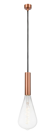 Innovations - 198-1P-AC-BB125LED - LED Mini Pendant - Auralume - Antique Copper