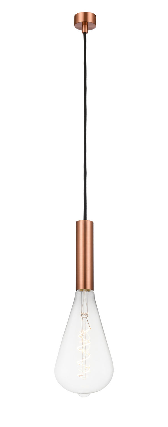 Innovations - 198-1P-AC-BB125LED - LED Mini Pendant - Auralume - Antique Copper