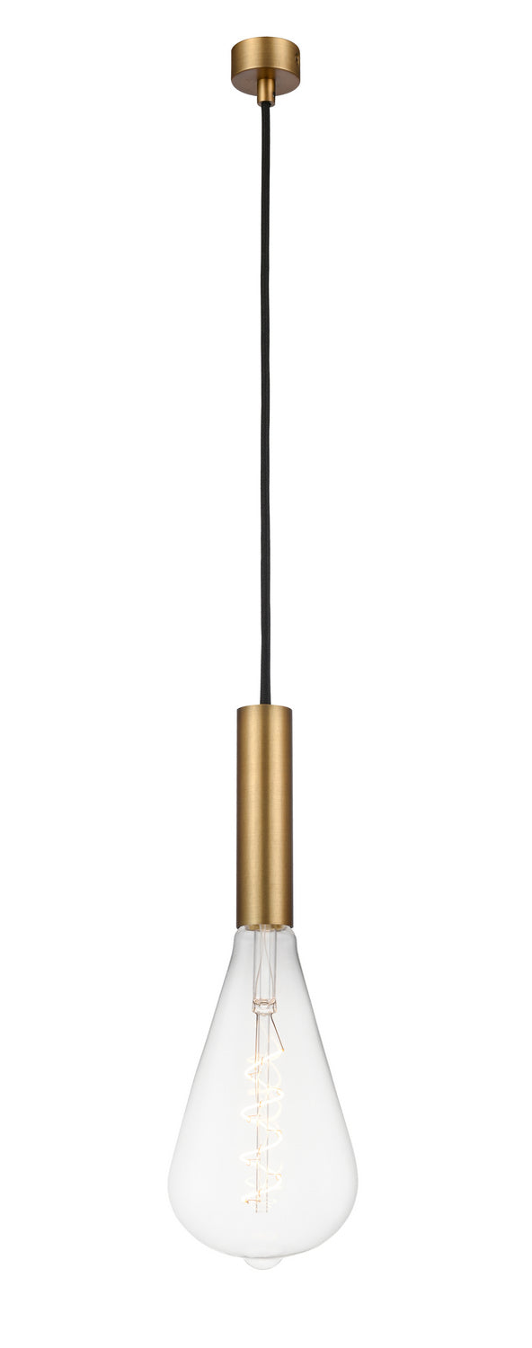 Innovations - 198-1P-BB-BB125LED - LED Mini Pendant - Auralume - Brushed Brass