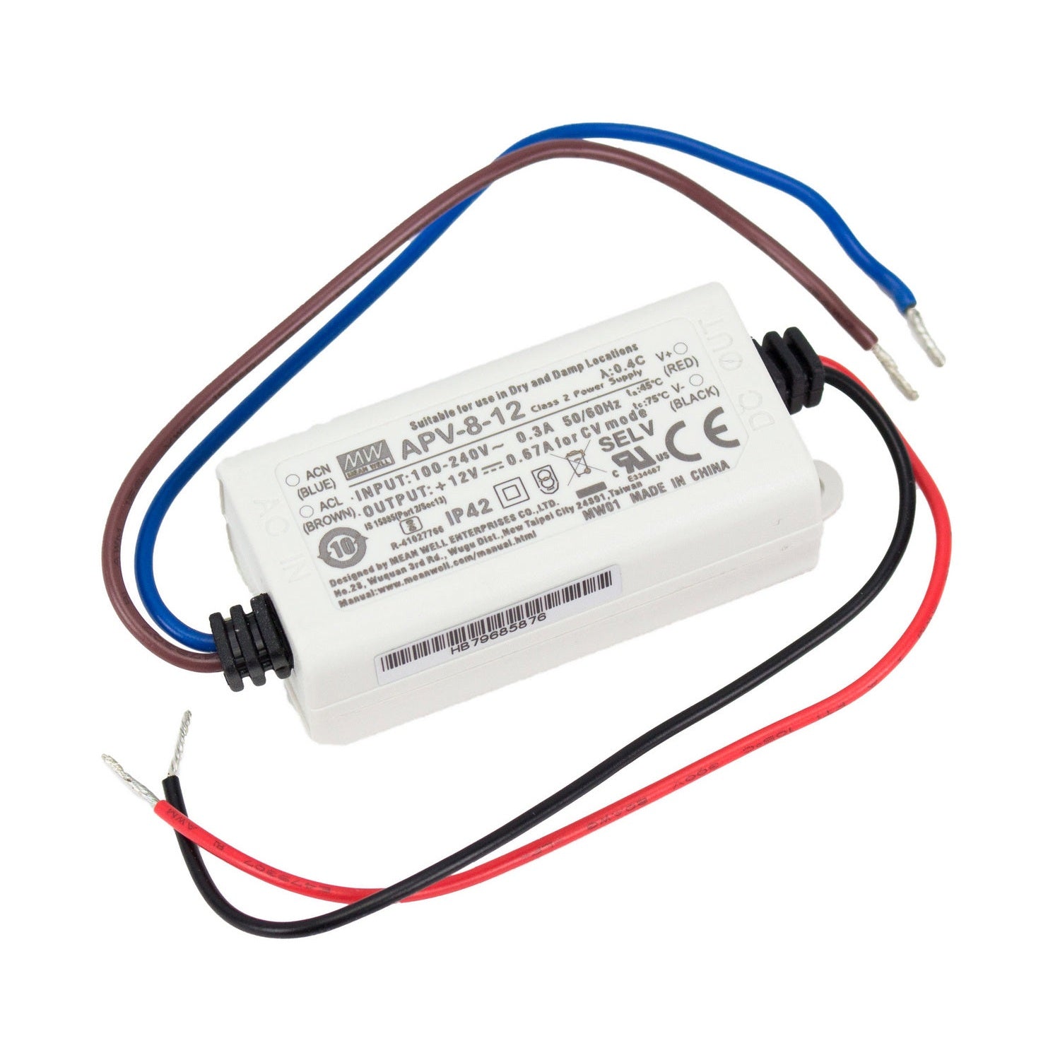 American Lighting - LED-DR8-24 - Driver - Led Drj Series - White