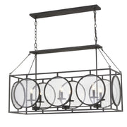 Forty West - 70647 - Six Light Bar Light - Fremont - Black
