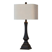 Forty West - 70929 - One Light Table Lamp - Vincent - Black
