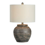 Forty West - 710153 - One Light Table Lamp - Douglas - Brown/Black/Taupe