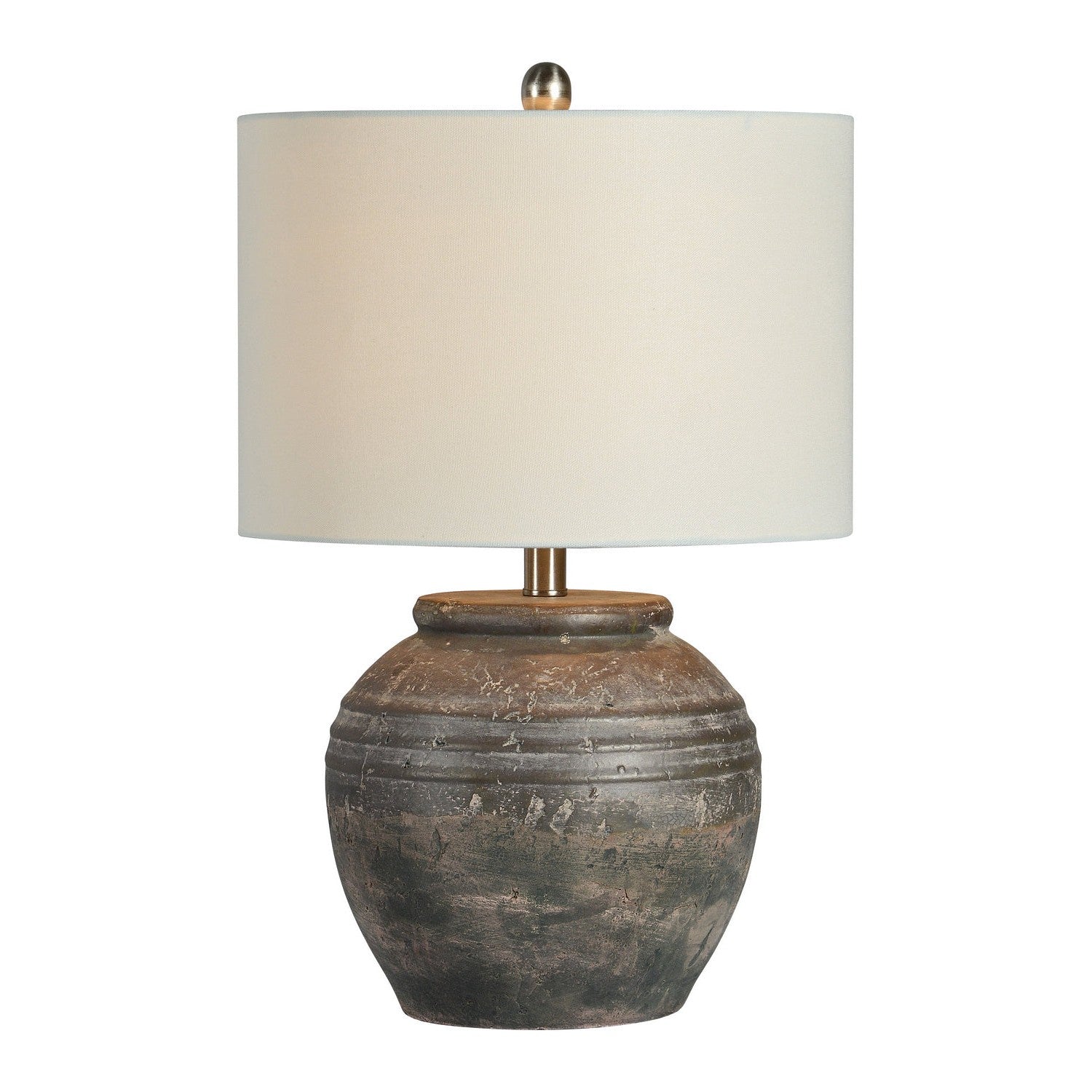 Forty West - 710153 - One Light Table Lamp - Douglas - Brown/Black/Taupe